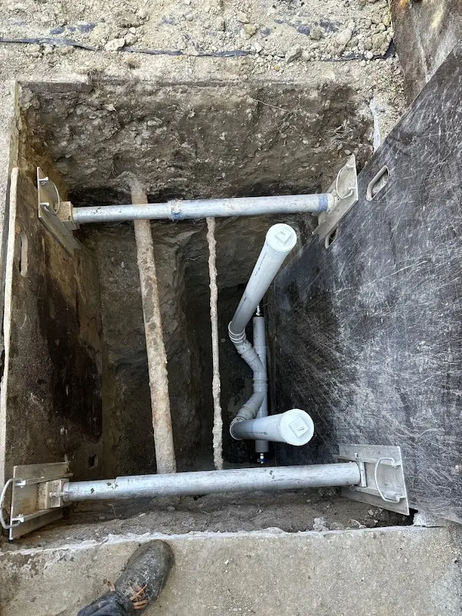 Experienced plumber completing Gas Line Repair work in Poteet